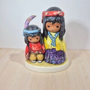 Goebel DeGrazia Wondering Figurine 1983 Native American Children 10 316 13 w/Box